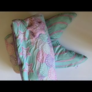 Mermaid tail leg warmer